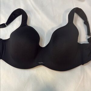 Nautica Black Full Coverage Bra with Adjustable Straps, size 38DD, Preowned